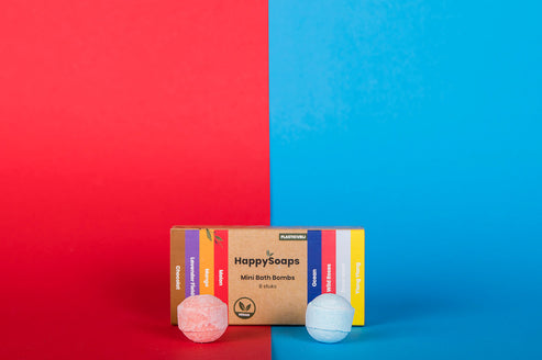 Mini Bath Bombs - Herbal Sweets, HappySoaps NL
