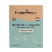 Navulverpakking Tandpasta Tabs – Zonder Fluoride – Mighty Mint