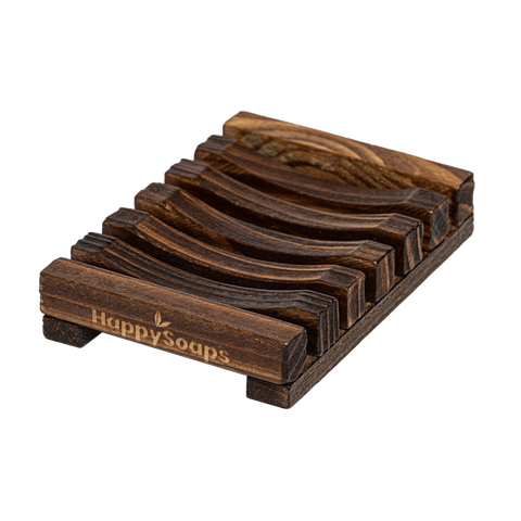 Thinkcase 2 stuks natuurlijke bamboe houten zeephouder