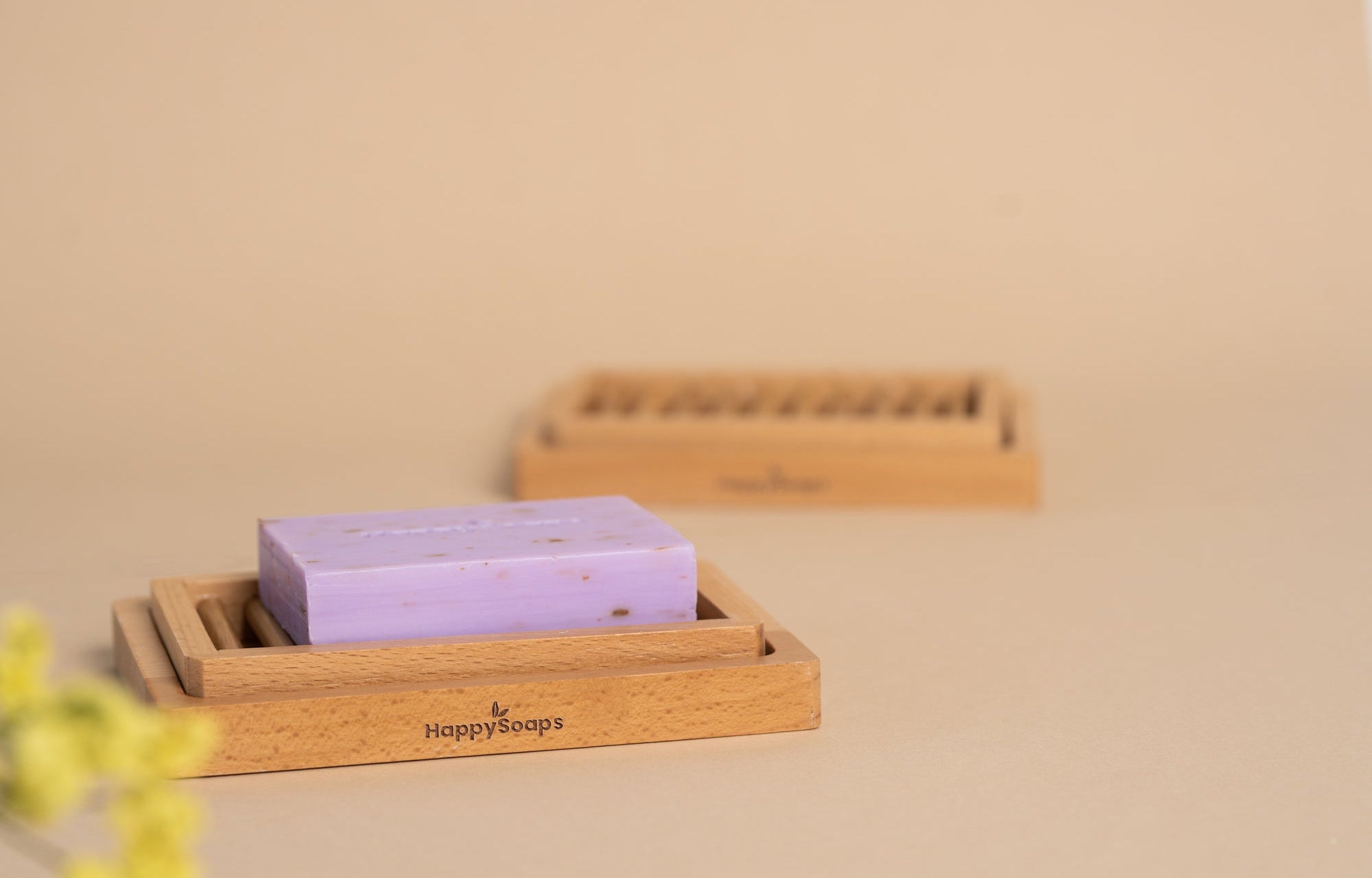 Houten Uitlekbakje voor de Afwaszeep, HappySoaps NL