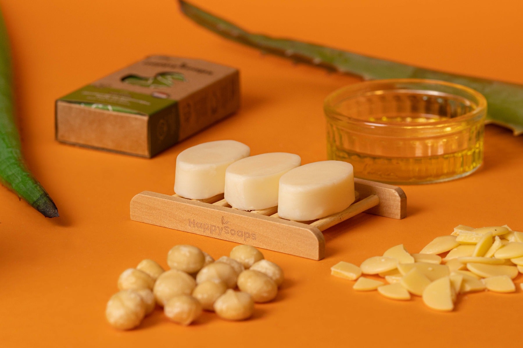 Baby & Kids Body Oil Bar - Aloë You Vera Much - HappySoaps NL