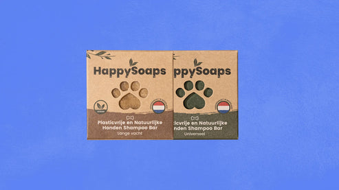 Bundel met 2 Honden Shampoo Bars - HappySoaps NL