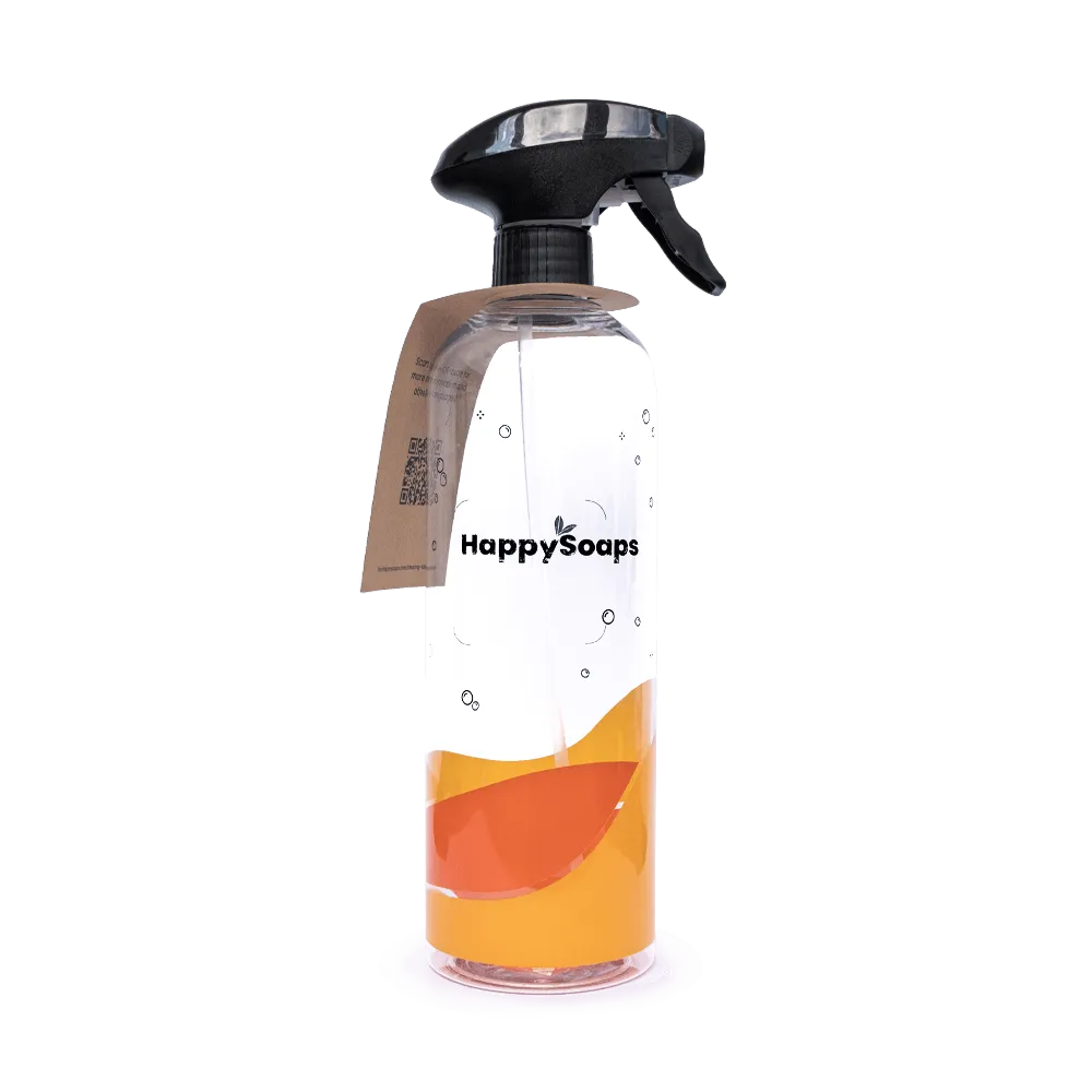 Cleaningfles van Gerecycled Plastic - HappySoaps NL