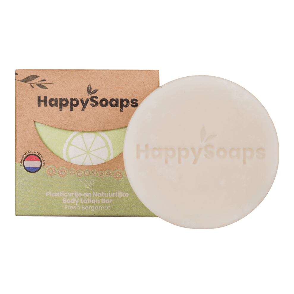 Fresh Bergamot Body Lotion Bar - HappySoaps NL