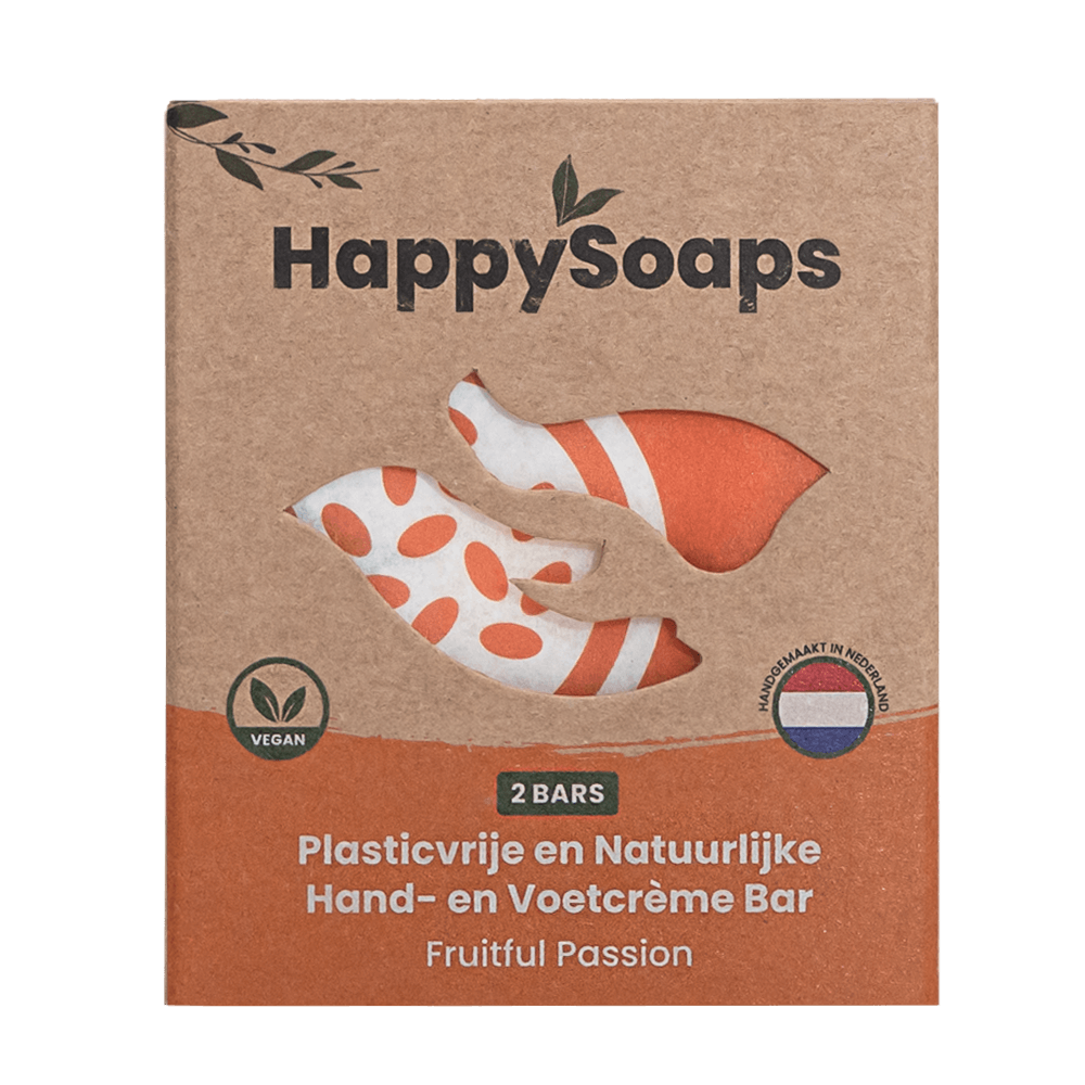 Hand- en Voetcrème Bar – Fruitful Passion - HappySoaps NL