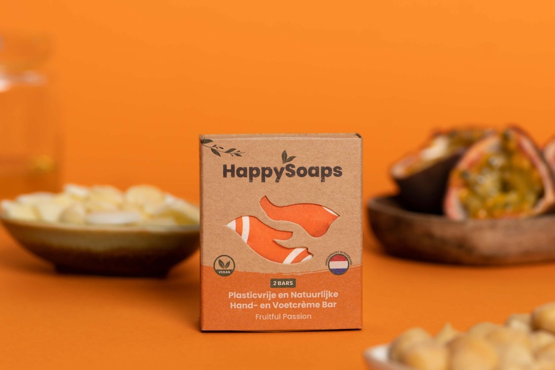 Hand- en Voetcrème Bar – Fruitful Passion - HappySoaps NL