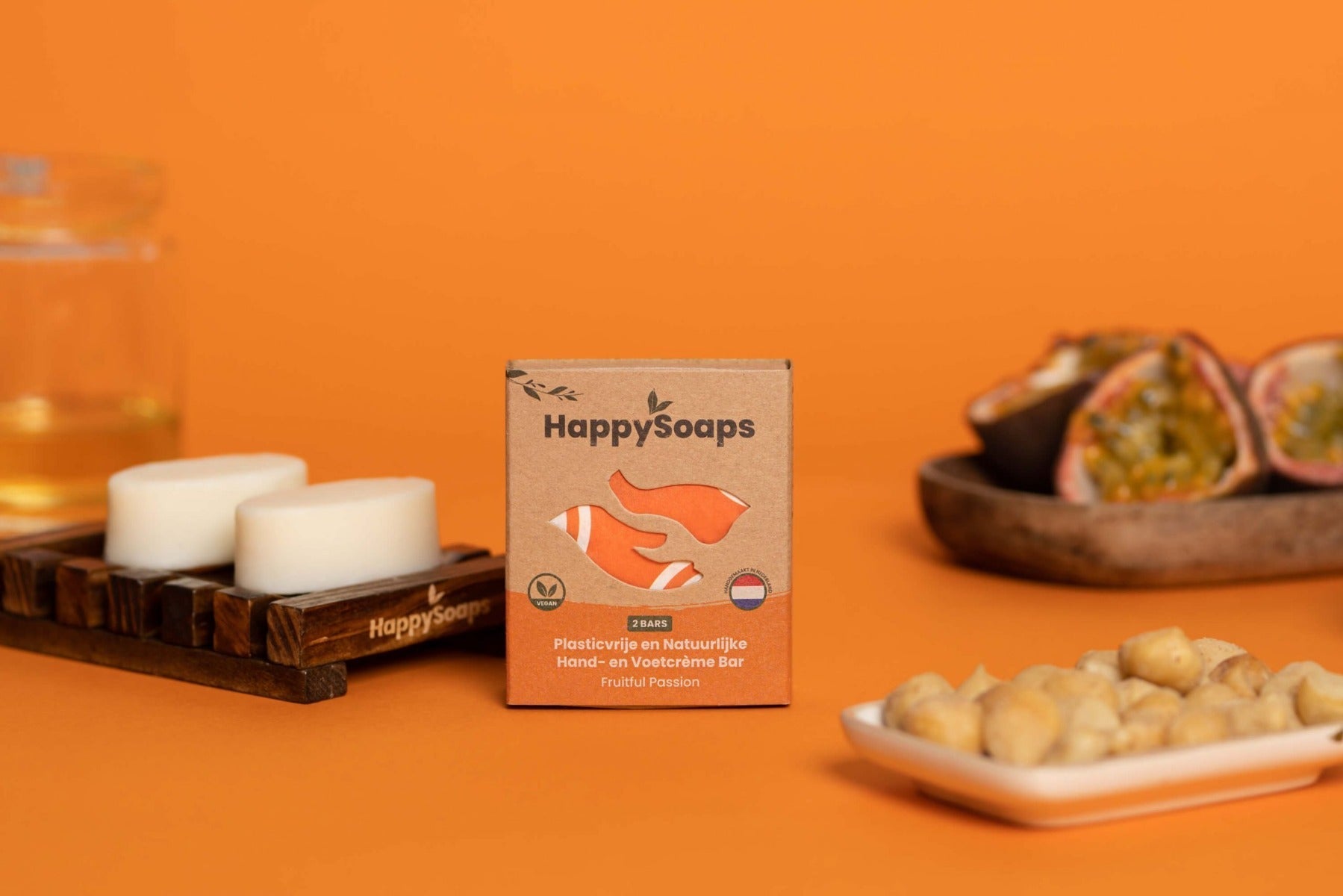 Hand- en Voetcrème Bar – Fruitful Passion - HappySoaps NL