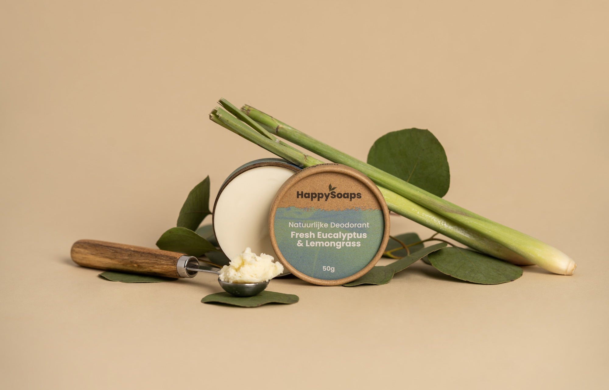 Natuurlijke Deodorant – Fresh Eucalyptus - HappySoaps NL