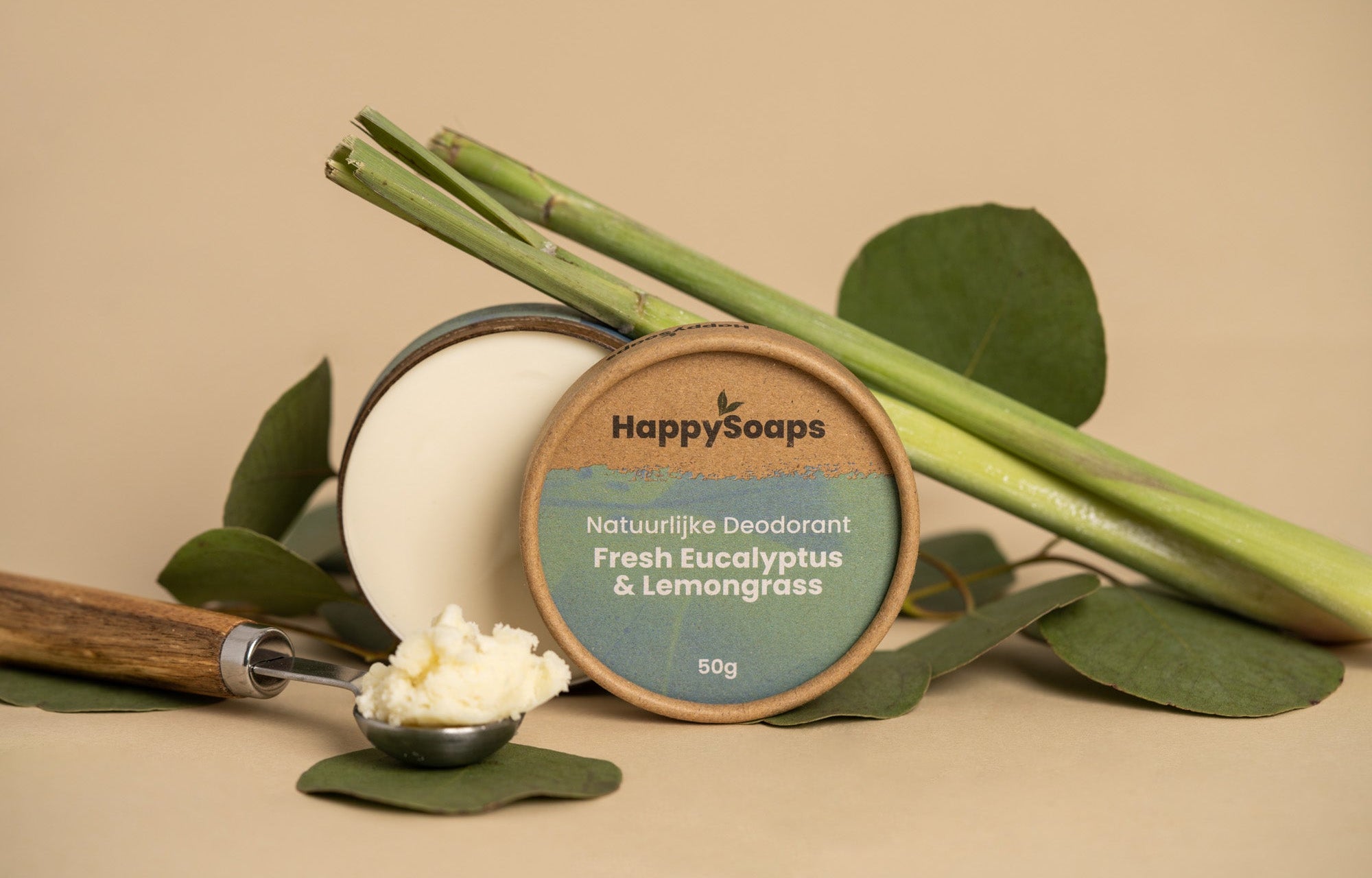 Natuurlijke Deodorant – Fresh Eucalyptus - HappySoaps NL