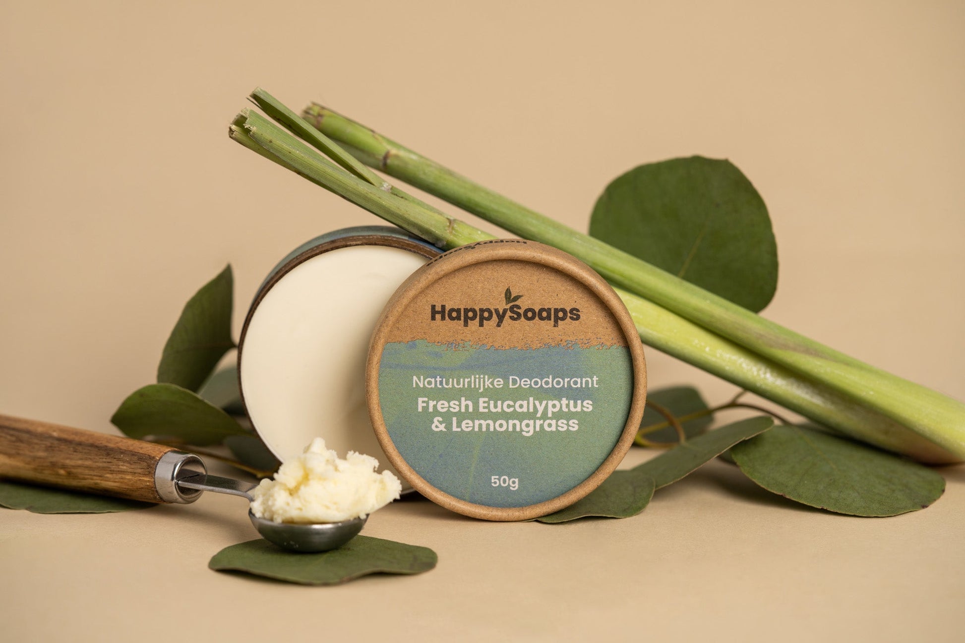 Natuurlijke Deodorant – Fresh Eucalyptus - HappySoaps NL